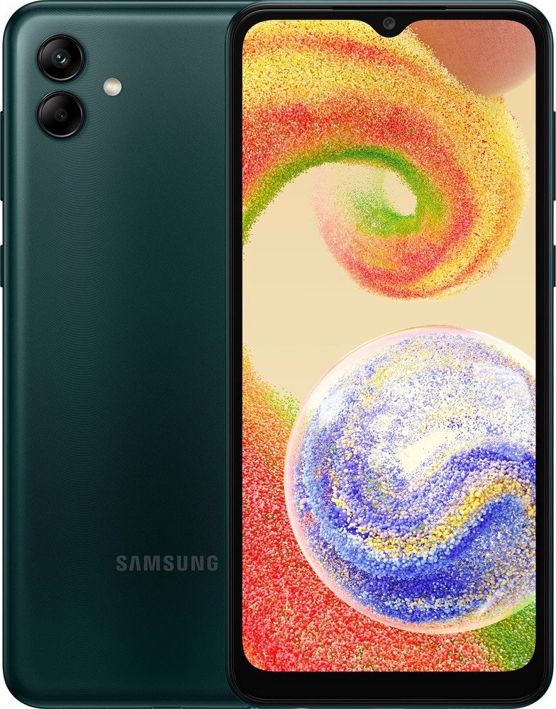 Смартфон Samsung Galaxy A04 3/32 ГБ, Зеленый, Dual nano SIM детальное изображение - 1