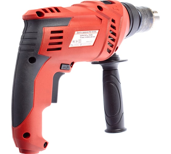 Ударная дрель REDVERG RD-ID700 6657964, 700 Вт детальное изображение - 3