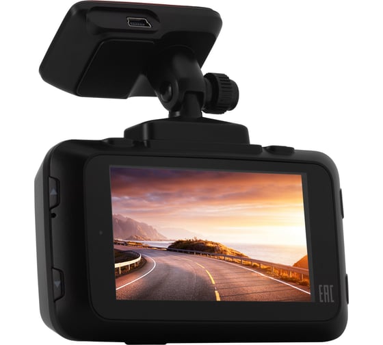 Видеорегистратор DIGMA с радар-детектором Freedrive 770 GPS,2304x1296 Super HD dpi, MicroSD, 128 ГБ, Черный детальное изображение - 9