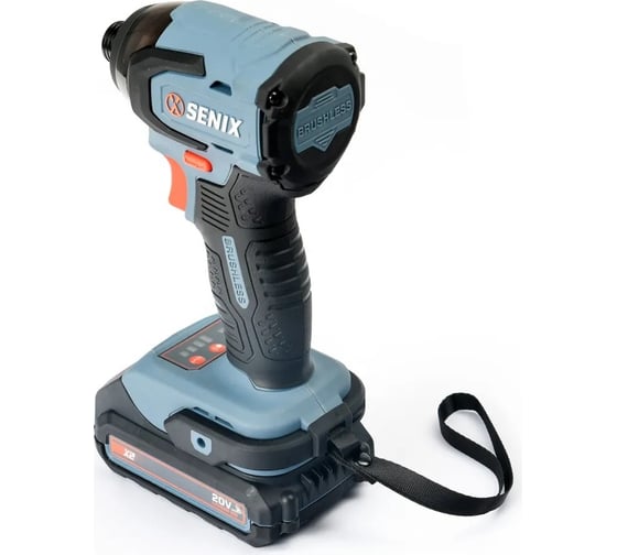 Ударный аккумуляторный винтоверт SENIX PDIX2-M2-EU, 20 В детальное изображение - 3