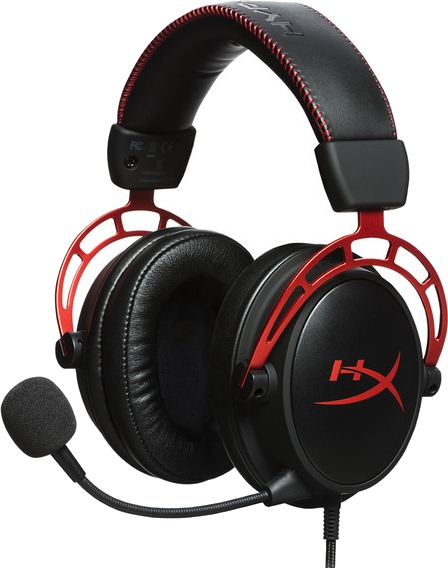 Наушники HyperX Cloud Alpha, Красный детальное изображение - 4
