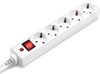 Сетевой фильтр Buro 500SH-1.8-UPS-W, 1.8 м, Белый вариант - 2