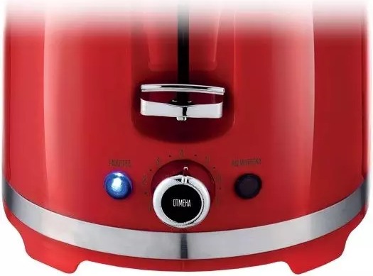 Тостер Centek CT-1432, Красный детальное изображение - 4