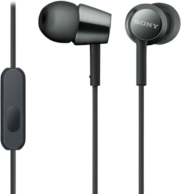 Проводные наушники Sony MDR-EX155AP, Черный №2