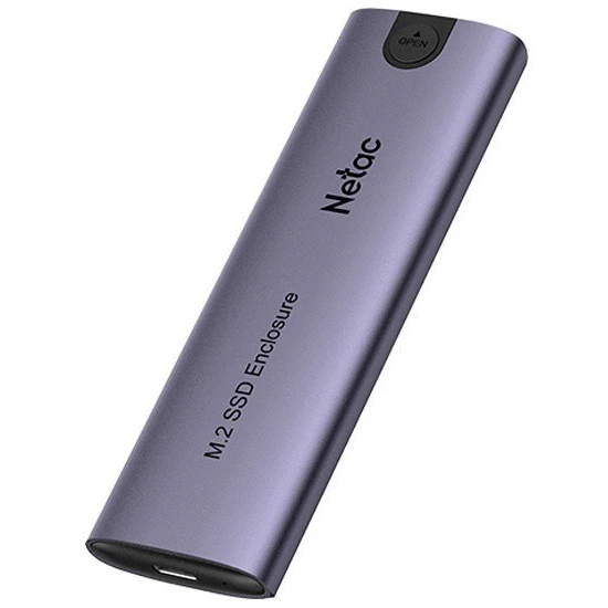 Внешний корпус для SSD M.2 Netac WH51 NT07WH51-32C2, Серый детальное изображение - 2