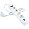Сетевой фильтр СТАРТ SP 4x3 2USB ZVT, 3 м, Белый вариант - 1