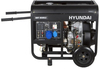 Генератор дизельный с воздушным охлаждением HYUNDAI DHY 8500LE, открытый, 6.5 кВт, Черный вариант - 3