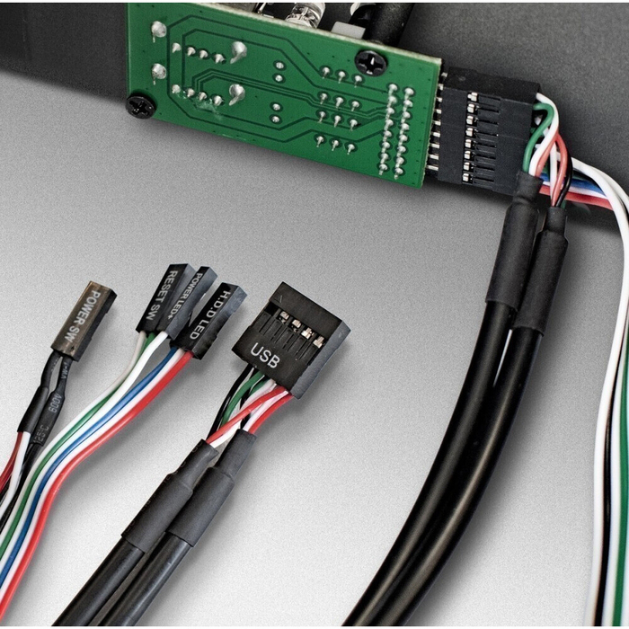 Серверный корпус ExeGate Pro 2U350-03/500ADS, 500 Вт, Черный №10