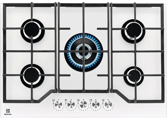 Газовая варочная панель Electrolux KGG 75362 K, Черный детальное изображение - 1