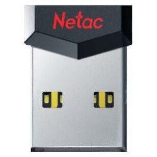 USB Flash накопитель Netac UM81 USB2.0 16 ГБ, черный детальное изображение - 1