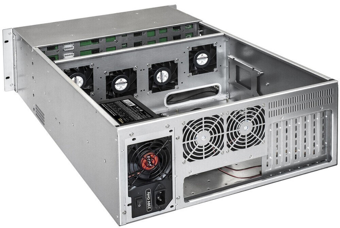 Серверный корпус ExeGate Pro 4U660-HS24/500RADS, 500 Вт, Черный №4