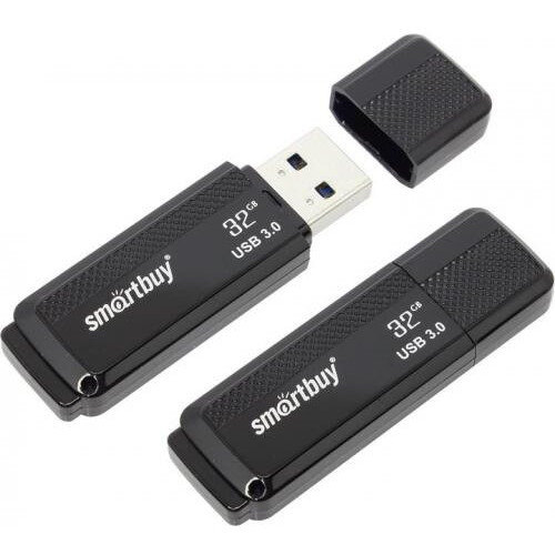 USB Flash накопитель SmartBuy Dock (SB32 ГБDK-K3) 32 ГБ, черный детальное изображение - 1