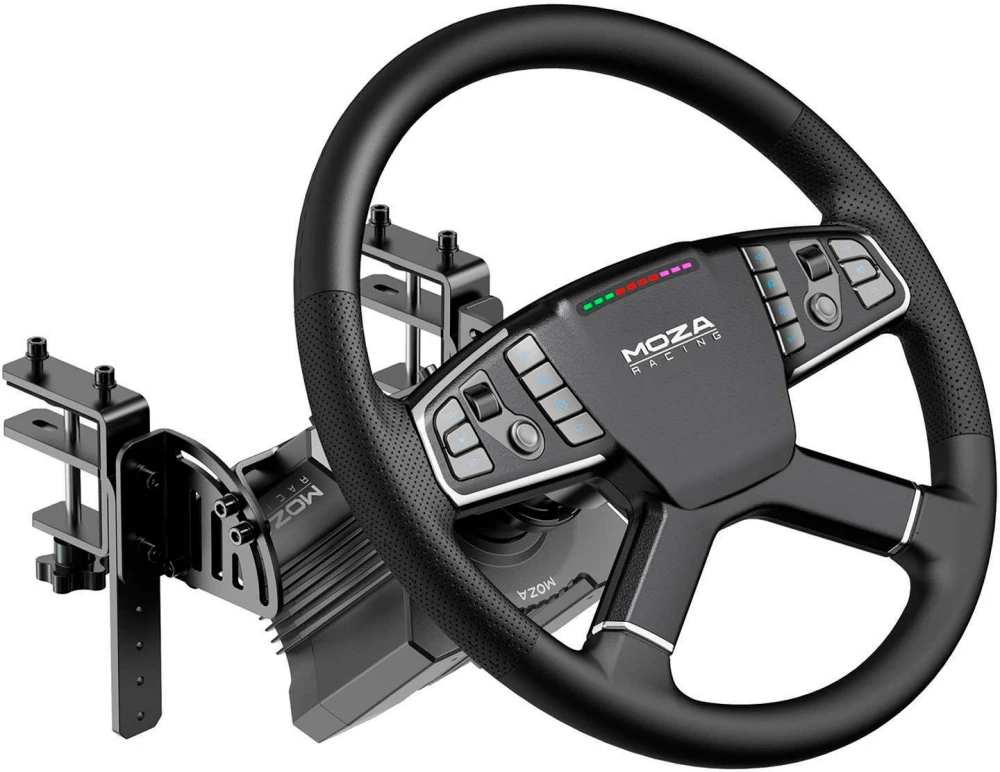 Руль MOZA Truck Driving Sim, Черный детальное изображение - 4