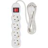 Сетевой удлинитель СТАРТ S 4x3-ZV, 3 м, Белый вариант - 1