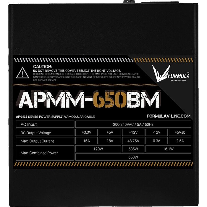 Блок питания Formula APMM-650BM, 650 Вт №3
