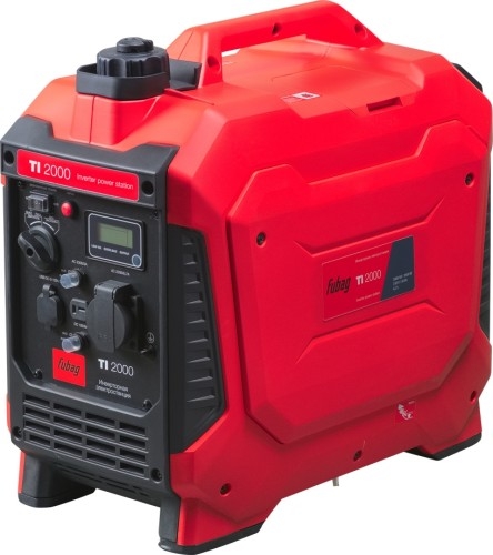 Генератор бензиновый FUBAG TI 2000 8641791, 1.6 кВт, Красный детальное изображение - 1