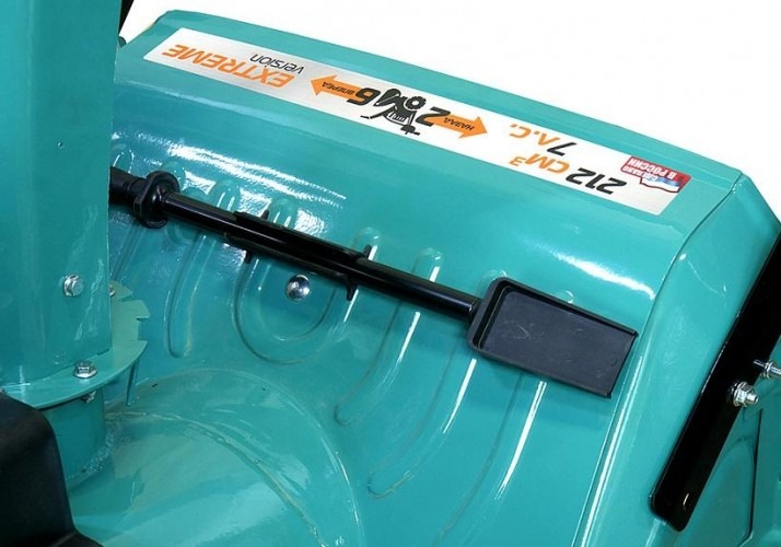 Снегоуборщик бензиновый Sturm STG7661ELR электро старт, фара, 7 л.с., 5150 Вт, Голубой/Черный детальное изображение - 9