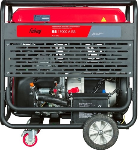 Генератор бензиновый FUBAG BS 17000 A ES 641057, 15 кВт, Красный детальное изображение - 5