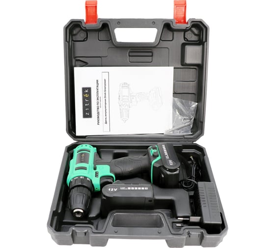 Аккумуляторная дрель-шуруповерт Zitrek Greenpower 12-Li 063-4074, 12 В, 32 Нм, 1,5 А·ч детальное изображение - 5