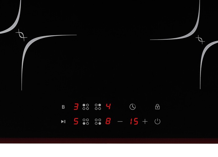 Варочная поверхность Krona VIRGOLA 60 BL, Черный №3