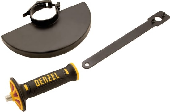 Угловая шлифовальная машина DENZEL AG230-2600 26917, 230 мм, 6000 об/мин, 2600 Вт детальное изображение - 8