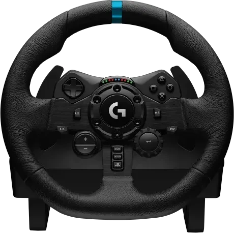 Руль Logitech True Force G923, Черный детальное изображение - 2