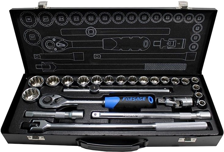 Биты, торцевые головки Forsage F-4246-9M детальное изображение - 1