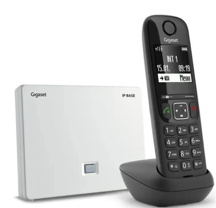 VoIP-телефон Gigaset AS690A IP Base, Черный №1