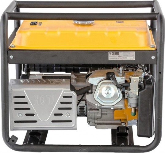 Генератор бензиновый Denzel PS 55 EA 946874, 5 кВт, Желтый детальное изображение - 8