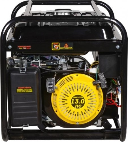 Генератор бензиновый HUTER DY6500LXA 64/1/27, 5 кВт, Черный детальное изображение - 3