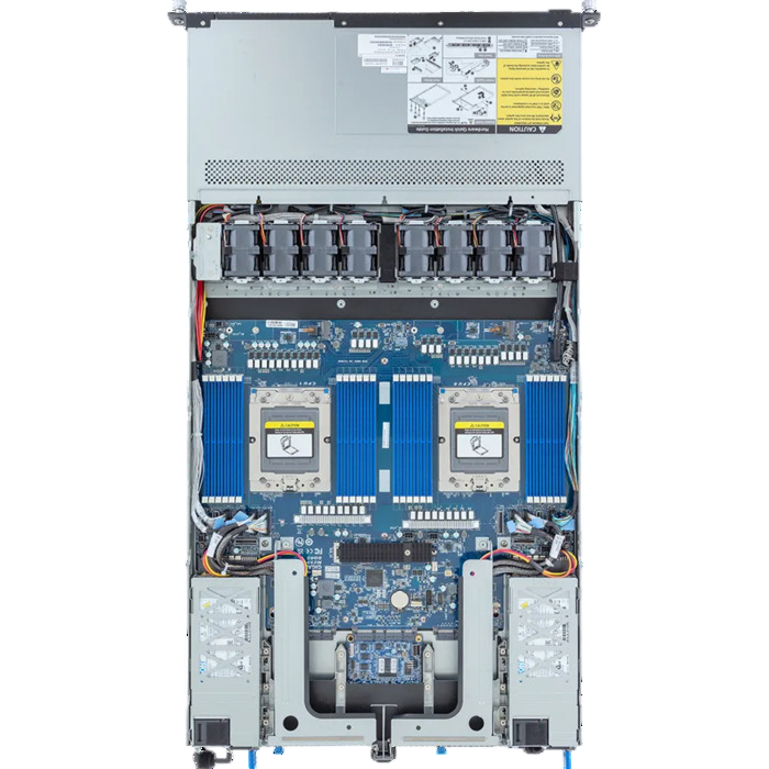 Серверная платформа Gigabyte R183-Z93-AAD1 (Rev. 3.x), 1600 Вт детальное изображение - 4