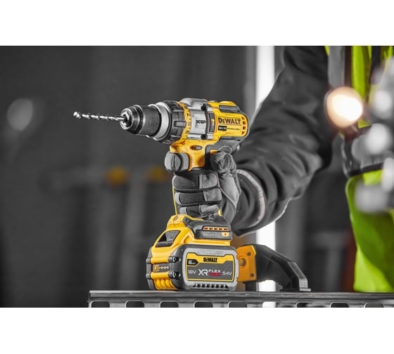 Аккумуляторная ударная дрель-шуруповерт DeWALT DCD999N1T-QW, 18 В, 126 Нм, 6 А·ч детальное изображение - 11