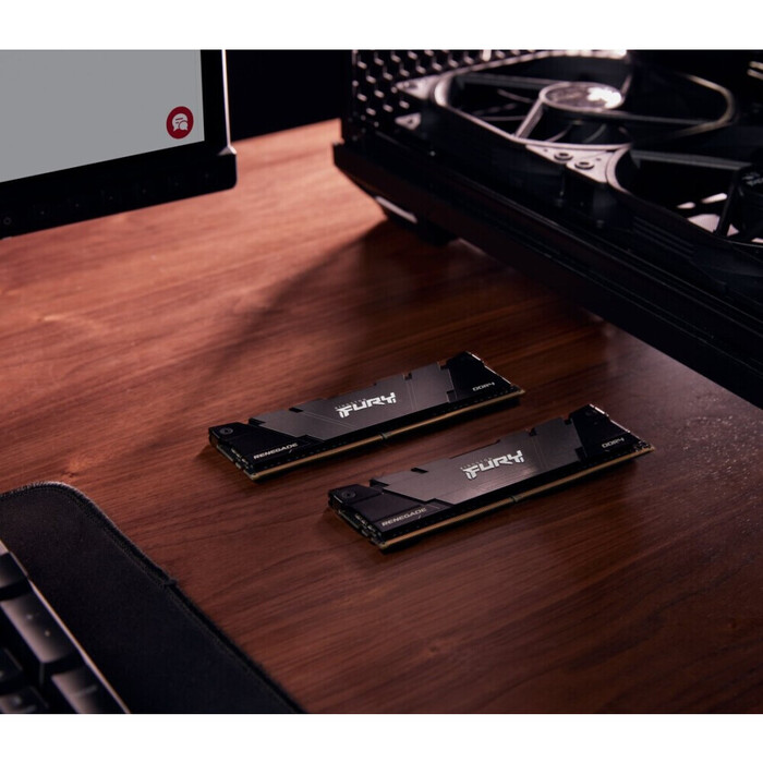 Оперативная память Kingston Fury Renegade Black DDR4 4000MHz, KF440C19RB2K2/16, 2x8 Гб KIT, 16 Гб №7
