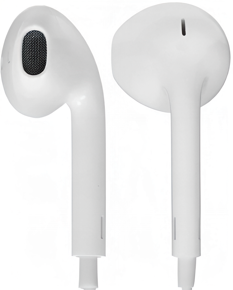 Наушники Deppa Stereo Air Lightning, Белый детальное изображение - 5