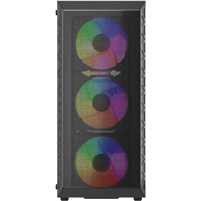 Корпус Powercase Mistral S4B, Черный детальное изображение - 2