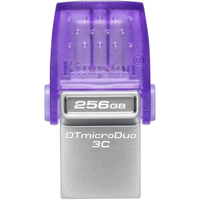 USB Flash накопитель Kingston DataTraveler microDuo 3C G3 (DTDUO3CG3/256 ГБ) 256 ГБ, фиолетовый №2