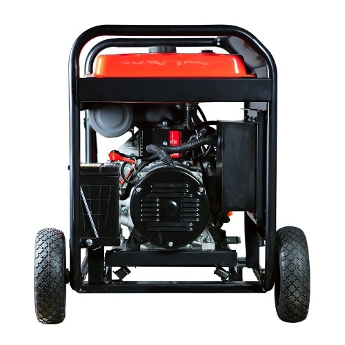 Генератор дизельный с воздушным охлаждением FUBAG DS 9500 XD ES 646240, открытый, 7 кВт, Красный детальное изображение - 3