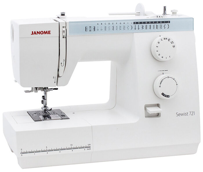 Швейная машина Janome Sewist 721, Белый №1