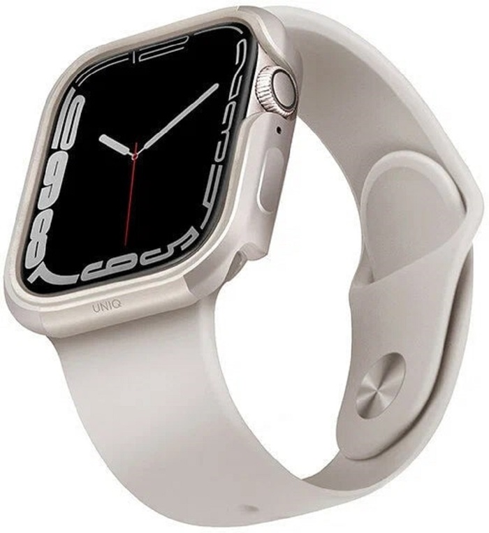 Чехол Uniq Valencia aluminium для Apple Watch 41/40 мм, Starlight (41MM-VALSLGT) №2
