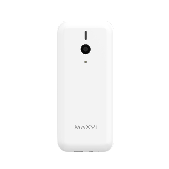 Мобильный телефон MAXVI C27, 32 Мб, Белый, Dual micro-SIM детальное изображение - 5
