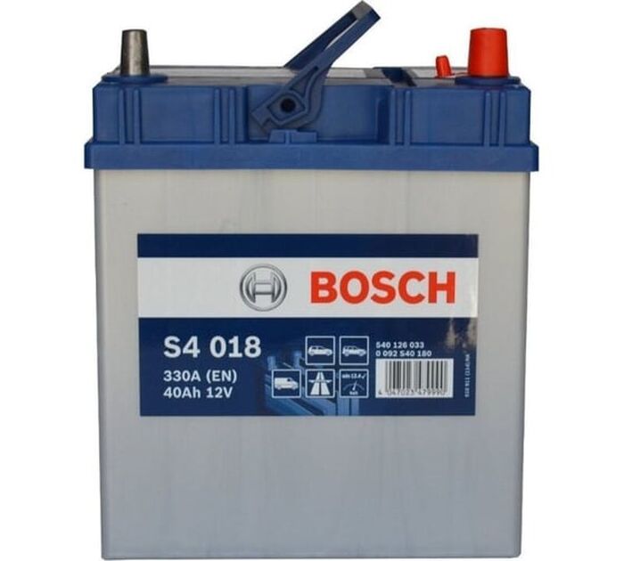 Аккумулятор BOSCH Silver EN330 R+, обратная, 0092S40180 40 А·ч №1