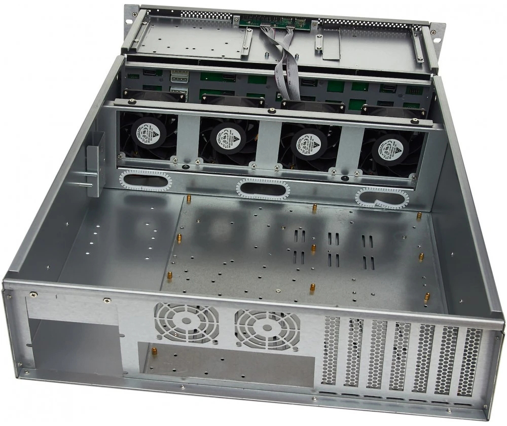 Серверный корпус ExeGate Pro 3U660-HS16, без БП, Черный детальное изображение - 2