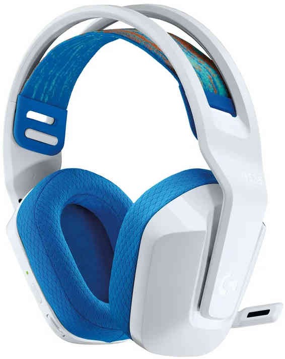 Игровые наушники Logitech G535 Lightspeed, Белый детальное изображение - 3