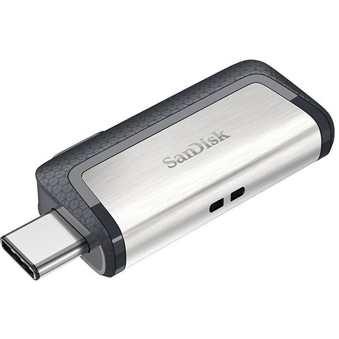 USB Flash накопитель SanDisk Ultra Dual Type-C (SDDDC2-256G-G46) 256 ГБ, серебряный №4
