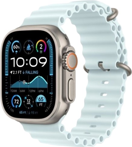 Умные часы Apple Watch Ultra 2 49 мм Titanium Case with Blue Ocean Band детальное изображение - 1