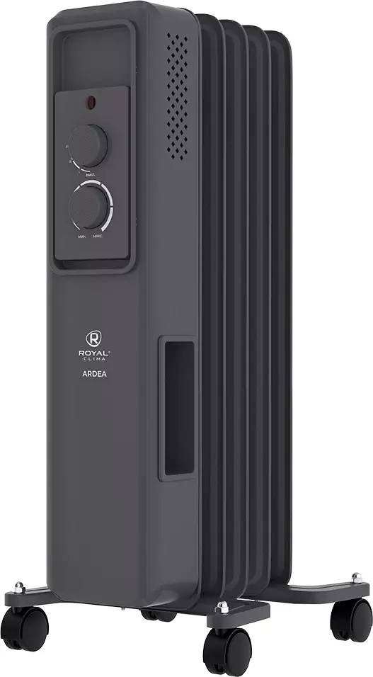 Масляный радиатор Royal Clima Ardea ROR-AR7-1500M, Графитовый детальное изображение - 1