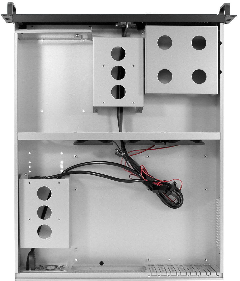 Серверный корпус ExeGate Pro 2U550-04, без БП, Черный детальное изображение - 4