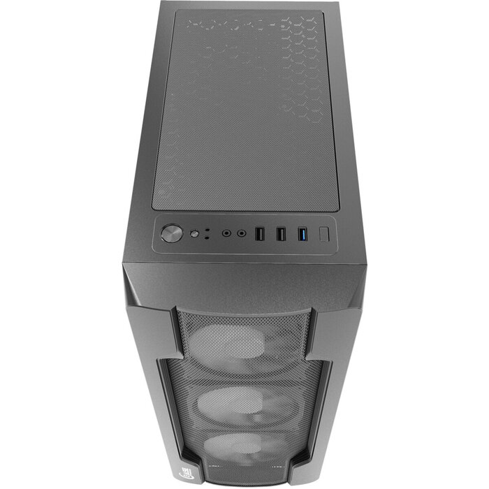 Корпус Powercase Mistral X4 Mesh, Черный №5