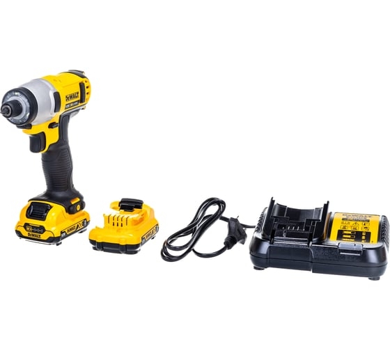 Аккумуляторный импульсный шуруповерт DeWALT DCF815D2-QW, 12 В, 107 Нм, 2 А·ч детальное изображение - 6