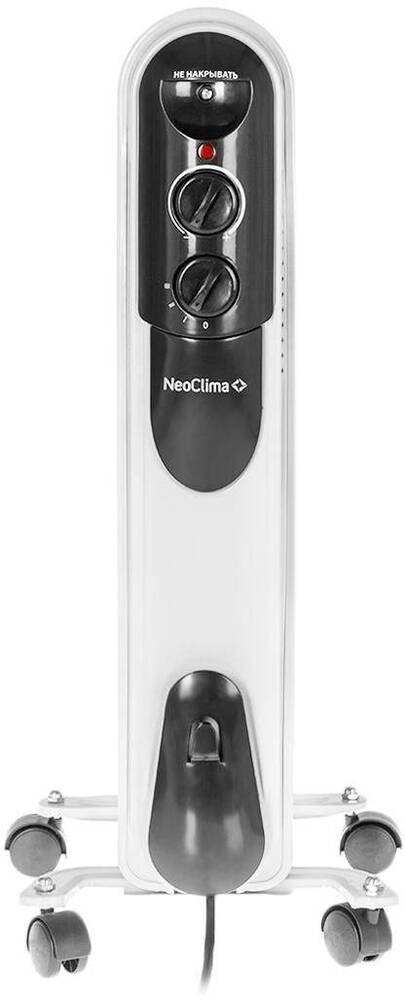 Масляный радиатор Neoclima NC 9307, Белый №2